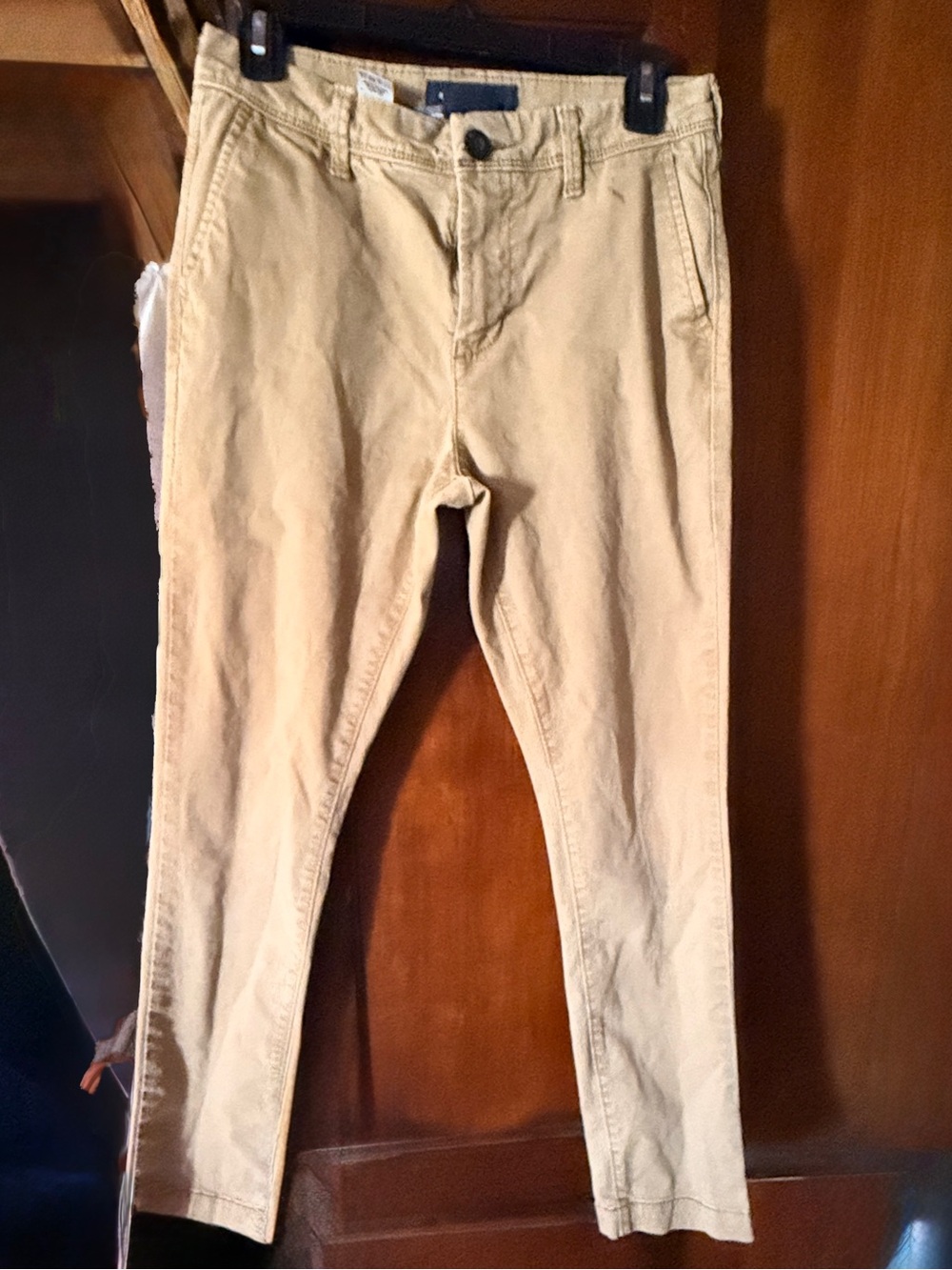 Aeropostale Boys Tan Casual Chinos